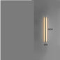 Simple Modern Minimalist Long Strip Living Room Grille Wall Lamp