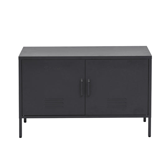 Buffet Sideboard Metal Cabinet - BASE Charcoal