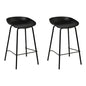 2x Bar Stools Kitchen Counter Stools Metal