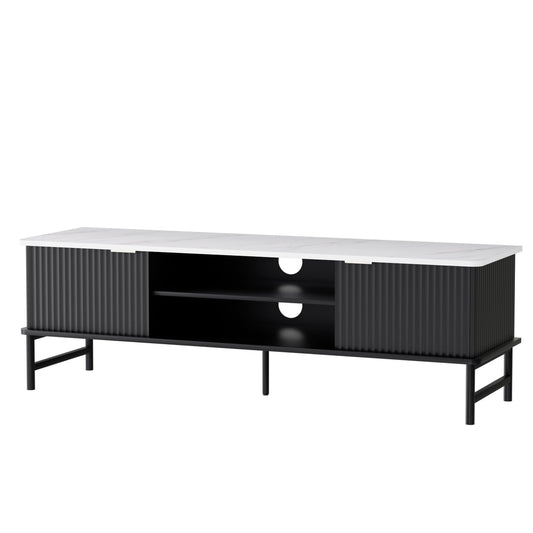 TV Cabinet Entertainment Unit Stand Storage 140CM