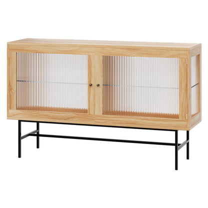 Buffet Sideboard Double Doors - Oak