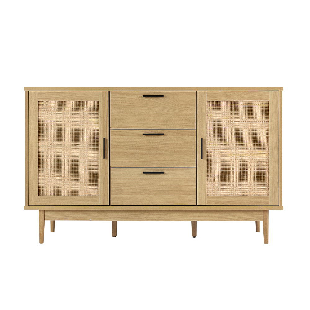 Rattan Buffet Sideboard - BRIONY Oak