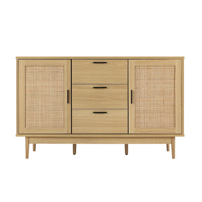 Rattan Buffet Sideboard - BRIONY Oak