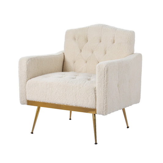 Armchair Boucle Beige Nicole