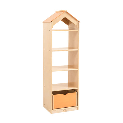 Jooyes Wooden Play Tower Bookcase Storage Shelf