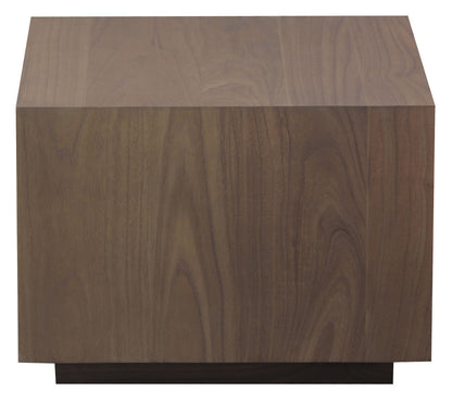 Oscar 1 Drawer Low Bedside Table (Latte)