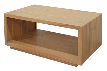 Oscar Solid Mindi Timber Coffee Table (Natural)