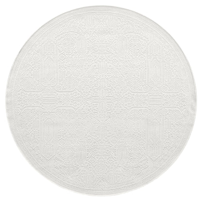 Grande Jacquard Rug - Ivory - 160x230