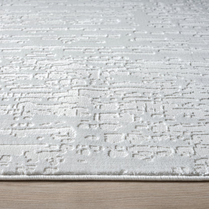 Grande Jacquard Rug - Pearl - 160x230