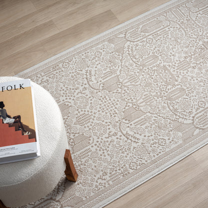 Grande Jacquard Rug - Sand - 80x300