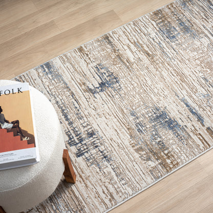 Grande Jacquard Rug - Stone - 80x300