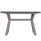 Stony 130cm Hall Entrance Console Table with Concrete Top - Grey