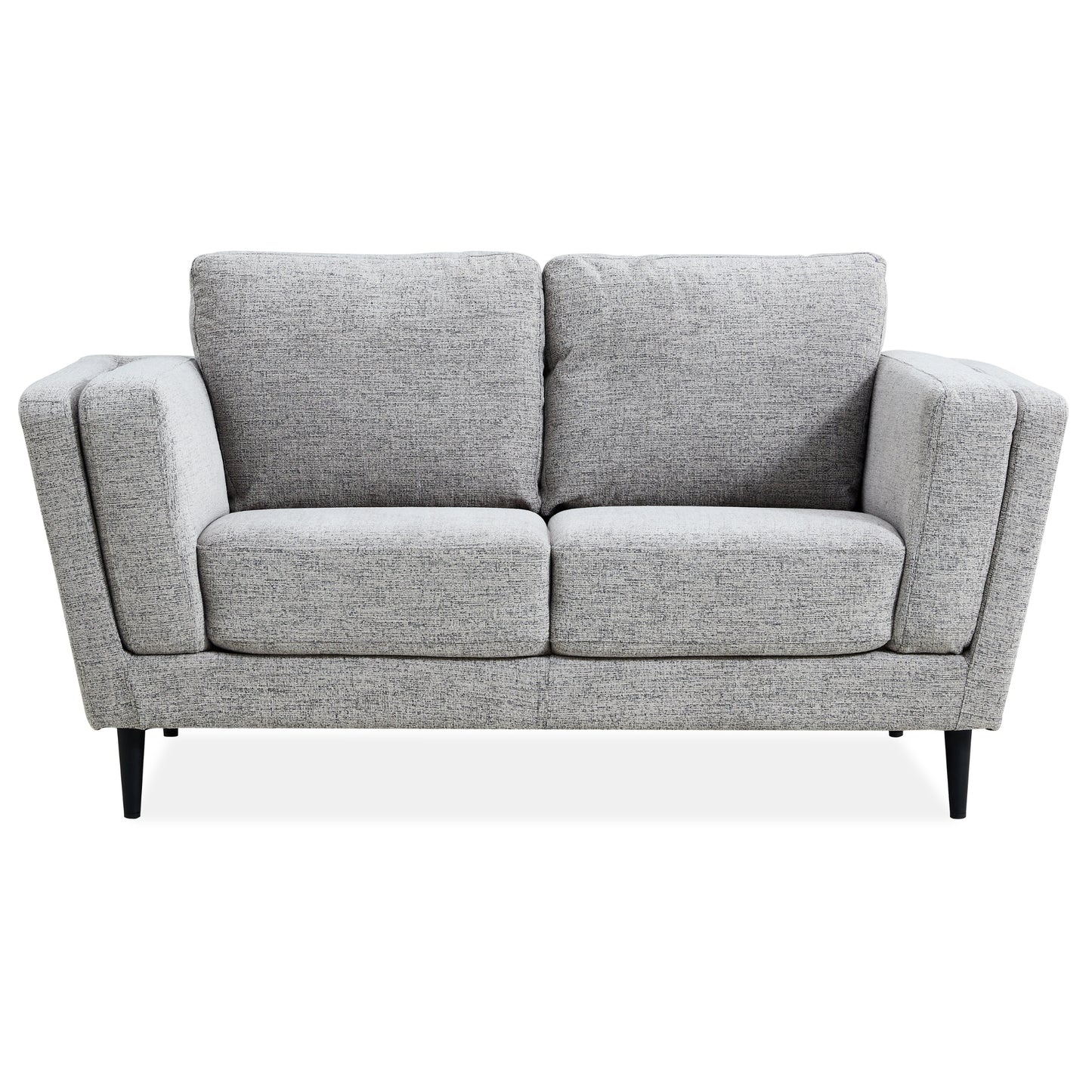 Skylar 3 + 2 Seater Sofa Fabric Uplholstered Lounge Couch - Pepper