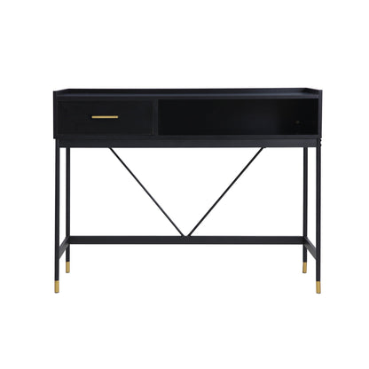 ALCONA Console Table In Matte Black