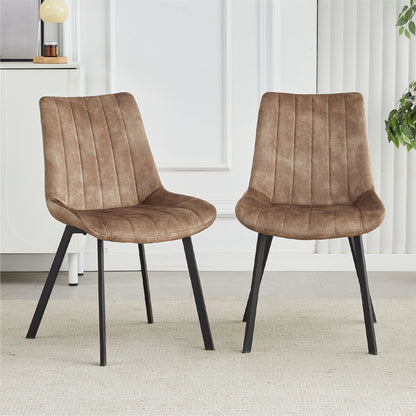 Sloane Fabric Dining Chairs (Set of 4) - Taupe