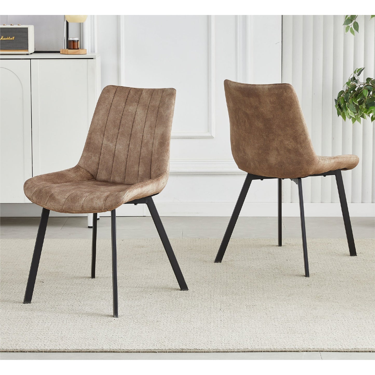 Sloane Fabric Dining Chairs (Set of 4) - Taupe