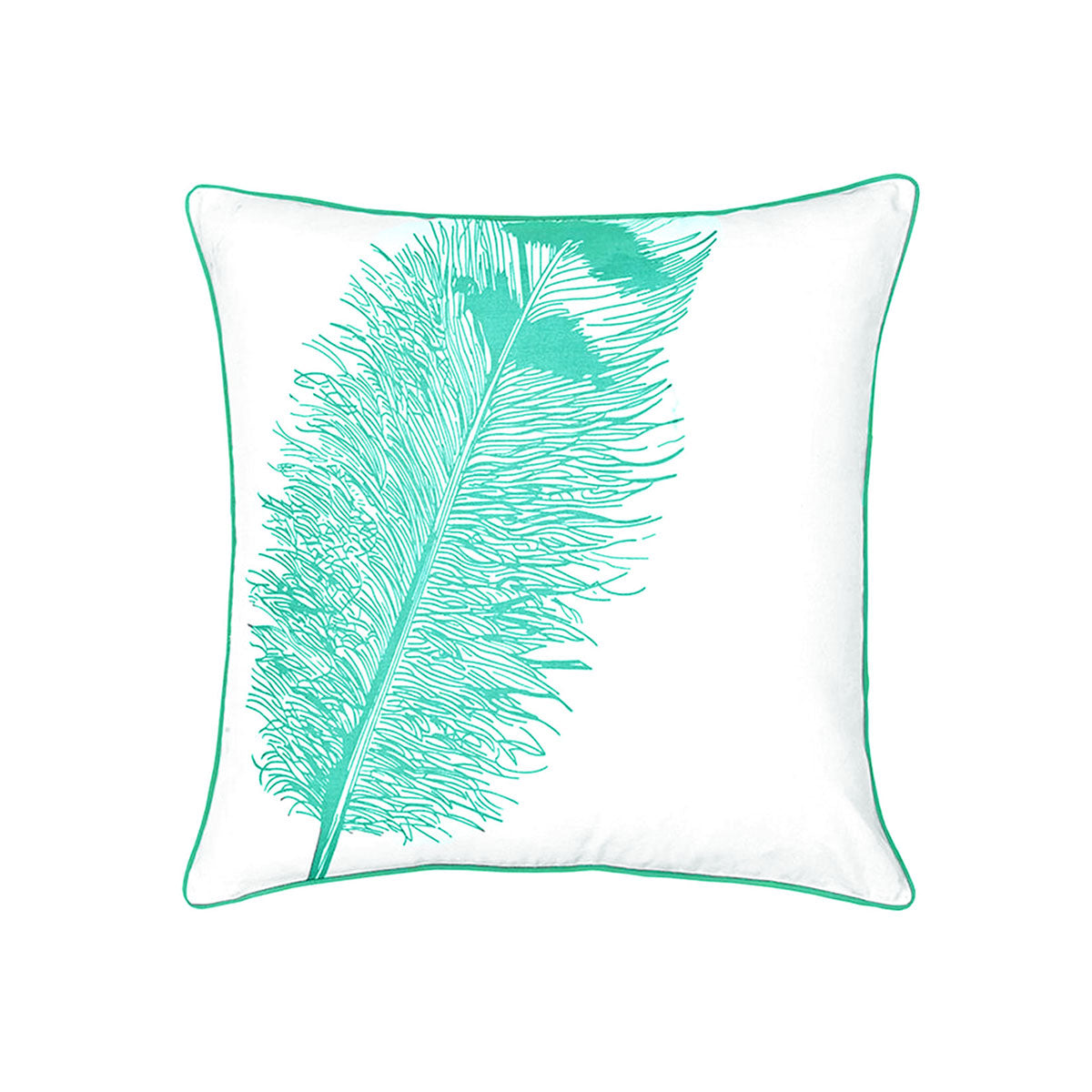 J.Elliot Home Feather Mint Filled Cushion 60 x 60 cm