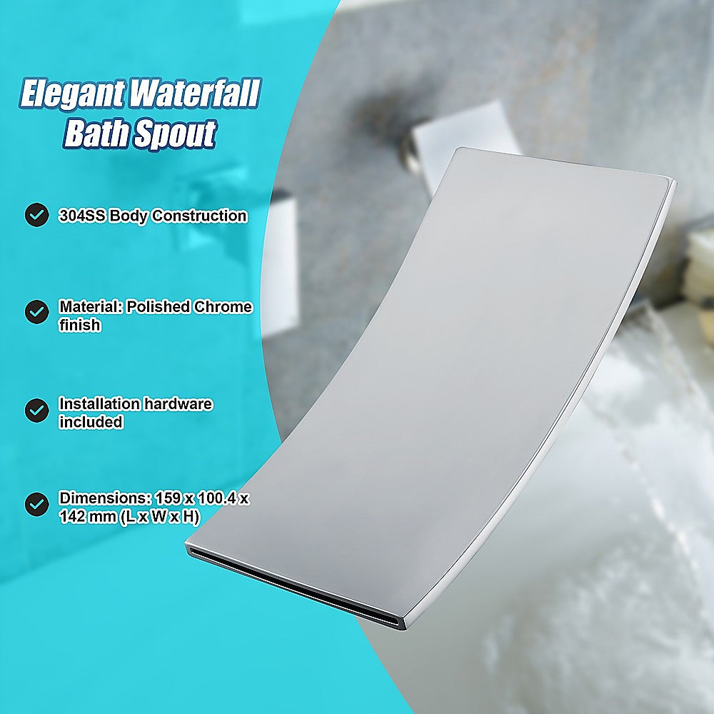 304SS Waterfall Bath Spout