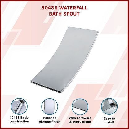 304SS Waterfall Bath Spout