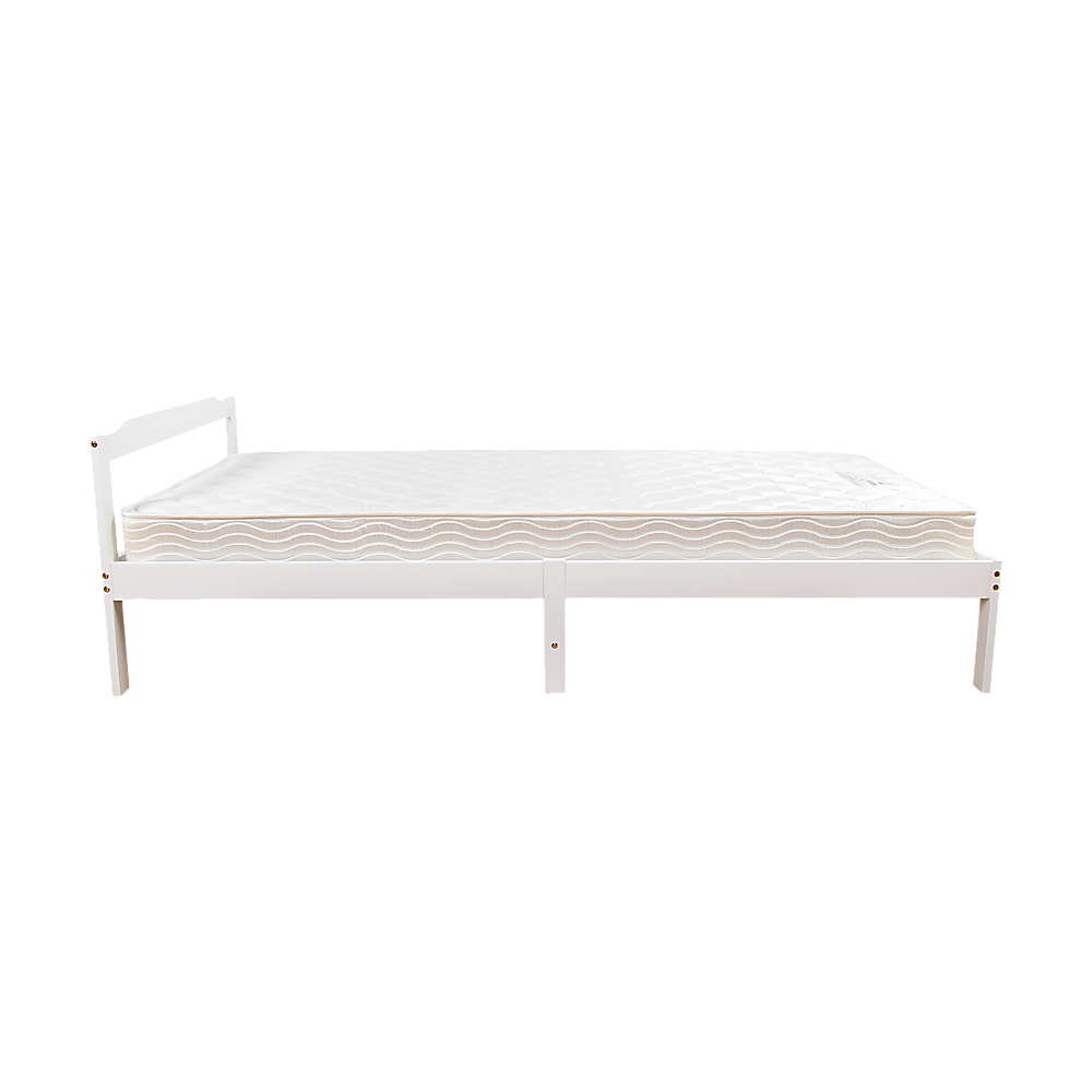 Natural King Single Wooden Bed Frame Home Furniture