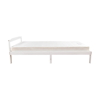 Natural King Single Wooden Bed Frame Home Furniture