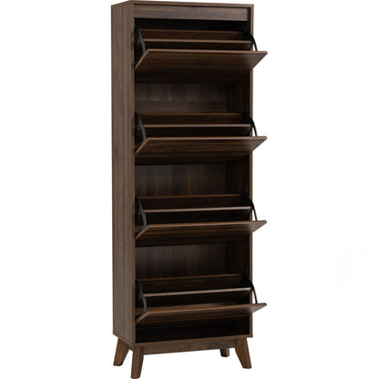 Hirado Tall Shoe Cabinet - Cocoa