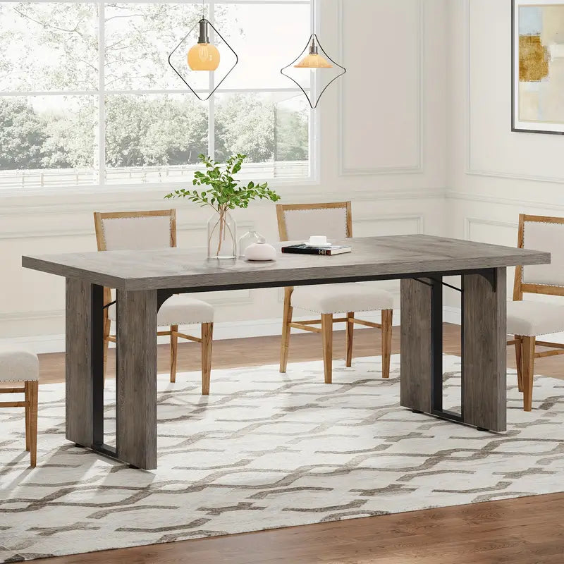 Rustic  Rectangular Dining Table