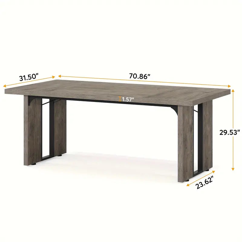 Rustic  Rectangular Dining Table