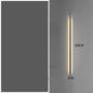 Simple Modern Minimalist Long Strip Living Room Grille Wall Lamp